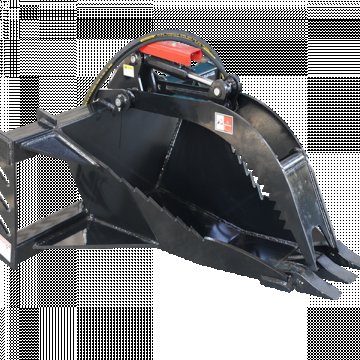 Skid Steer Stump Bucket Grapple Attachment Extreme Duty ZK S-SPBG45IN ...